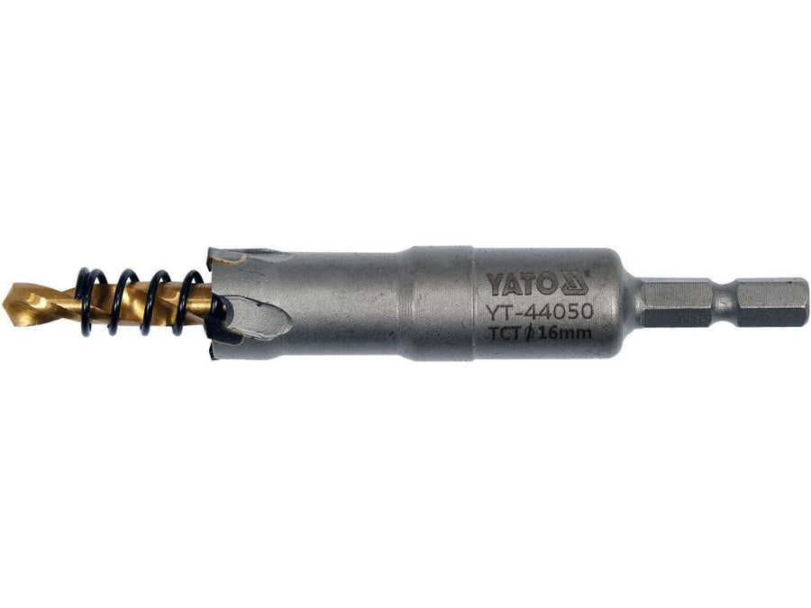 SCIE A TREPAN CARBURE 16MM — YATO YT-44050 - SME IMPORT