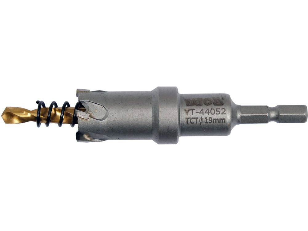 SCIE A TREPAN CARBURE 19MM — YATO YT-44052 - SME IMPORT