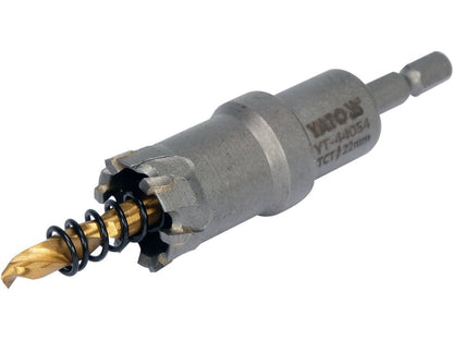 SCIE A TREPAN CARBURE 22MM — YATO YT-44054 - SME IMPORT