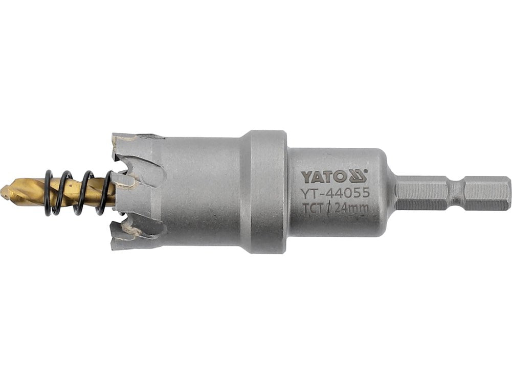 SCIE A TREPAN CARBURE 24MM — YATO YT-44055 - SME IMPORT