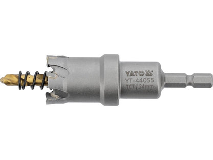 SCIE A TREPAN CARBURE 24MM — YATO YT-44055 - SME IMPORT