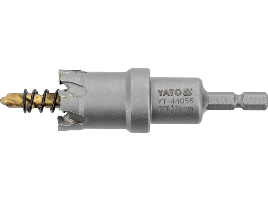 SCIE A TREPAN CARBURE 24MM — YATO YT-44055 - SME IMPORT