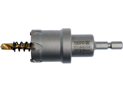 SCIE A TREPAN CARBURE 30MM — YATO YT-44058 - SME IMPORT