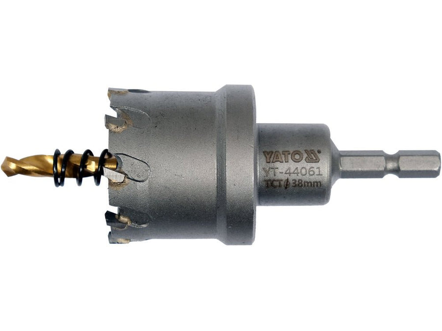 SCIE A TREPAN CARBURE 38MM — YATO YT-44061 - SME IMPORT