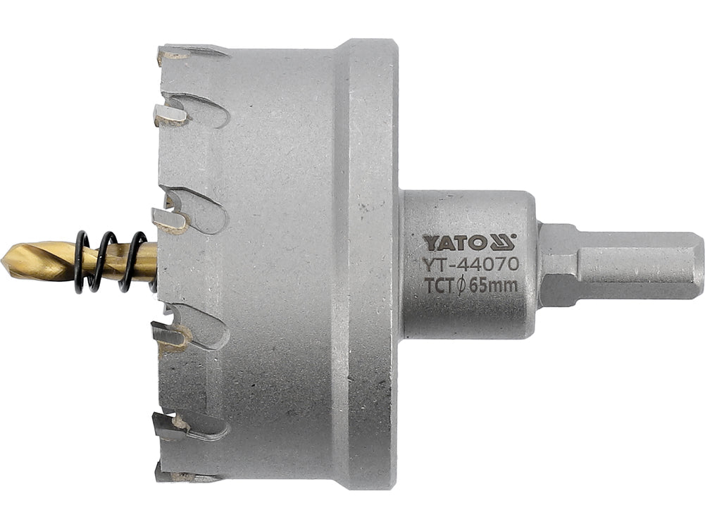 SCIE A TREPAN CARBURE 65MM — YATO YT-44070 - SME IMPORT