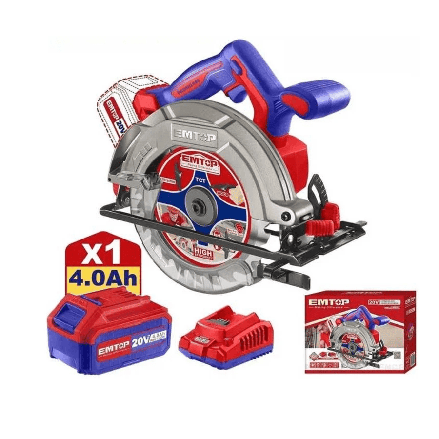 Scie circulaire 165 20V1B4AH EMTOP ELCS16521 - SME IMPORT