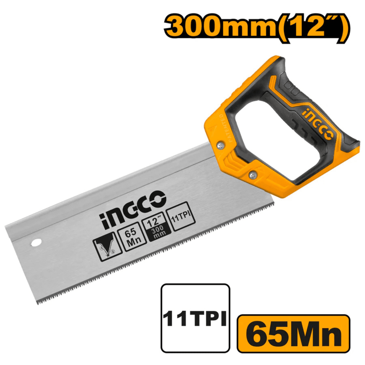 Scie égoïne INGCO 300 mm (12″) – HMBSB3008 - SME IMPORT