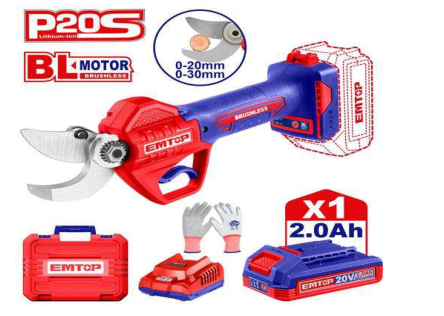 Sécateur électrique – EMTOP ELSL203051 - SME IMPORT
