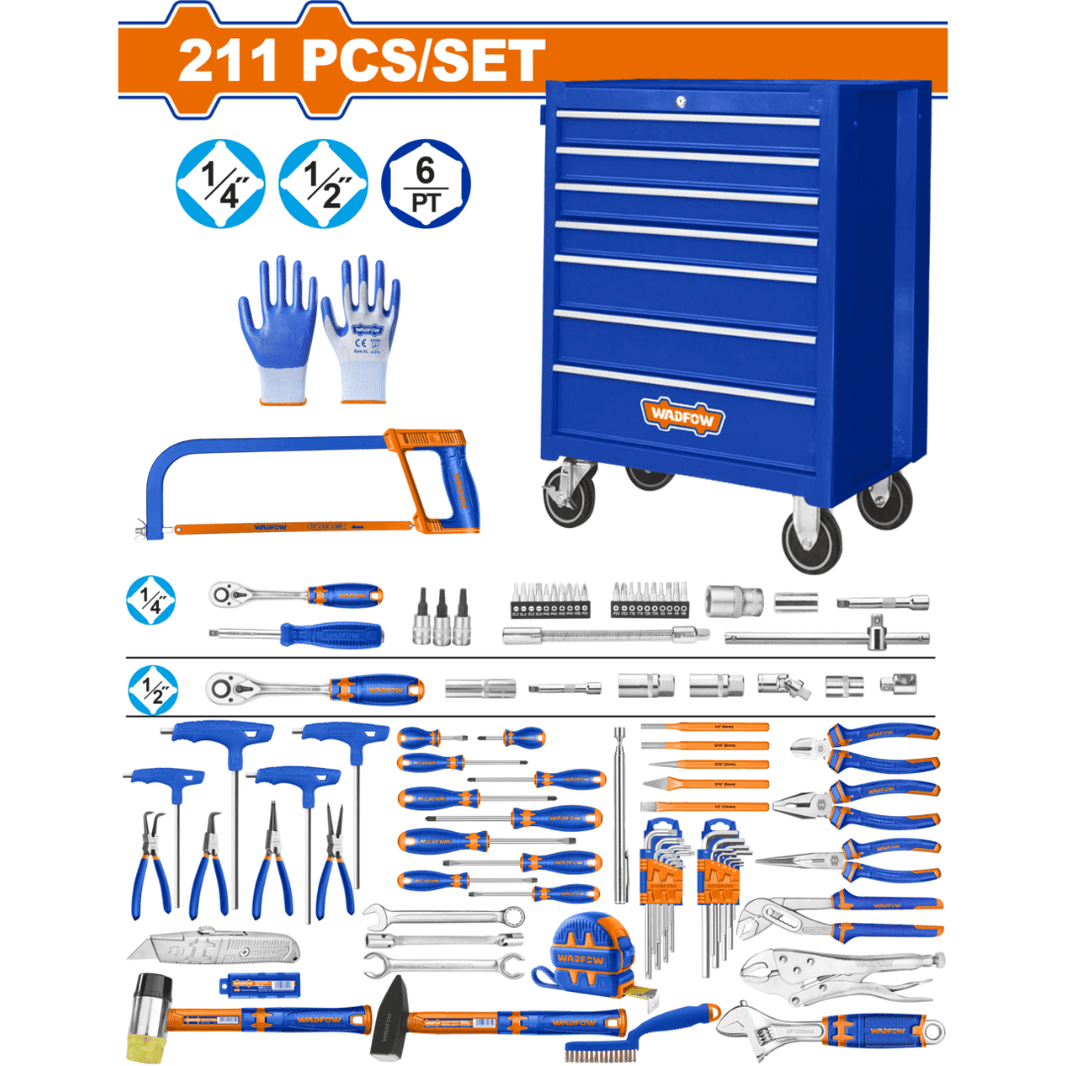 Servante 7 tiroirs 211 pcs WADFOW WHS3211 - SME IMPORT