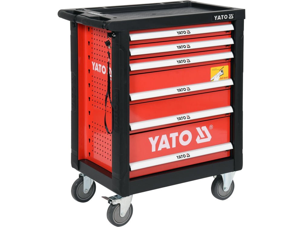 SERVANTE D'ATELIER 6 TIROIRS 185 OUTILS — YATO YT-55307 - SME IMPORT