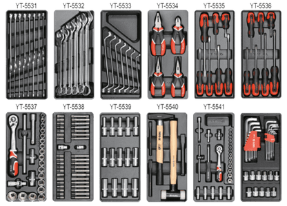 SERVANTE D'ATELIER 6 TIROIRS 185 OUTILS — YATO YT-55307 - SME IMPORT