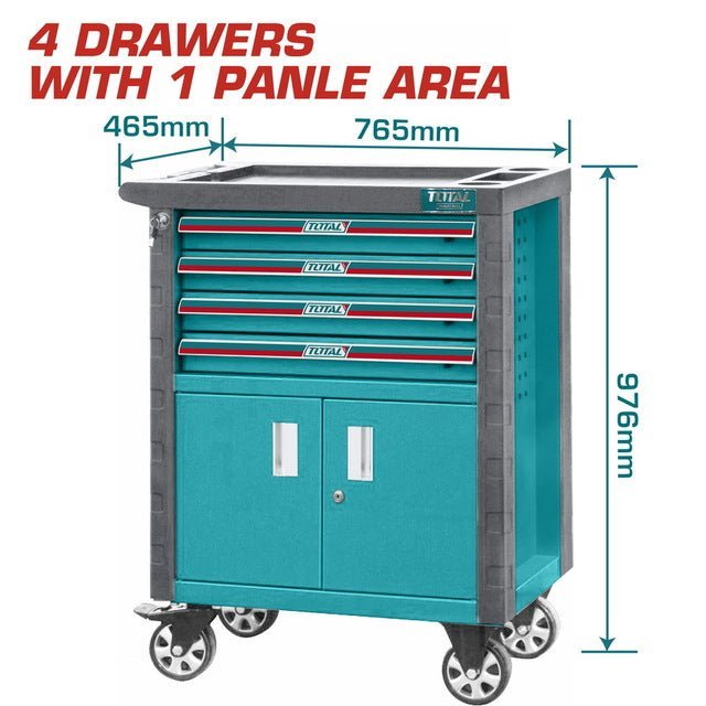 Servante vide 4 tiroirs THRC01041 - TOTAL - SME IMPORT