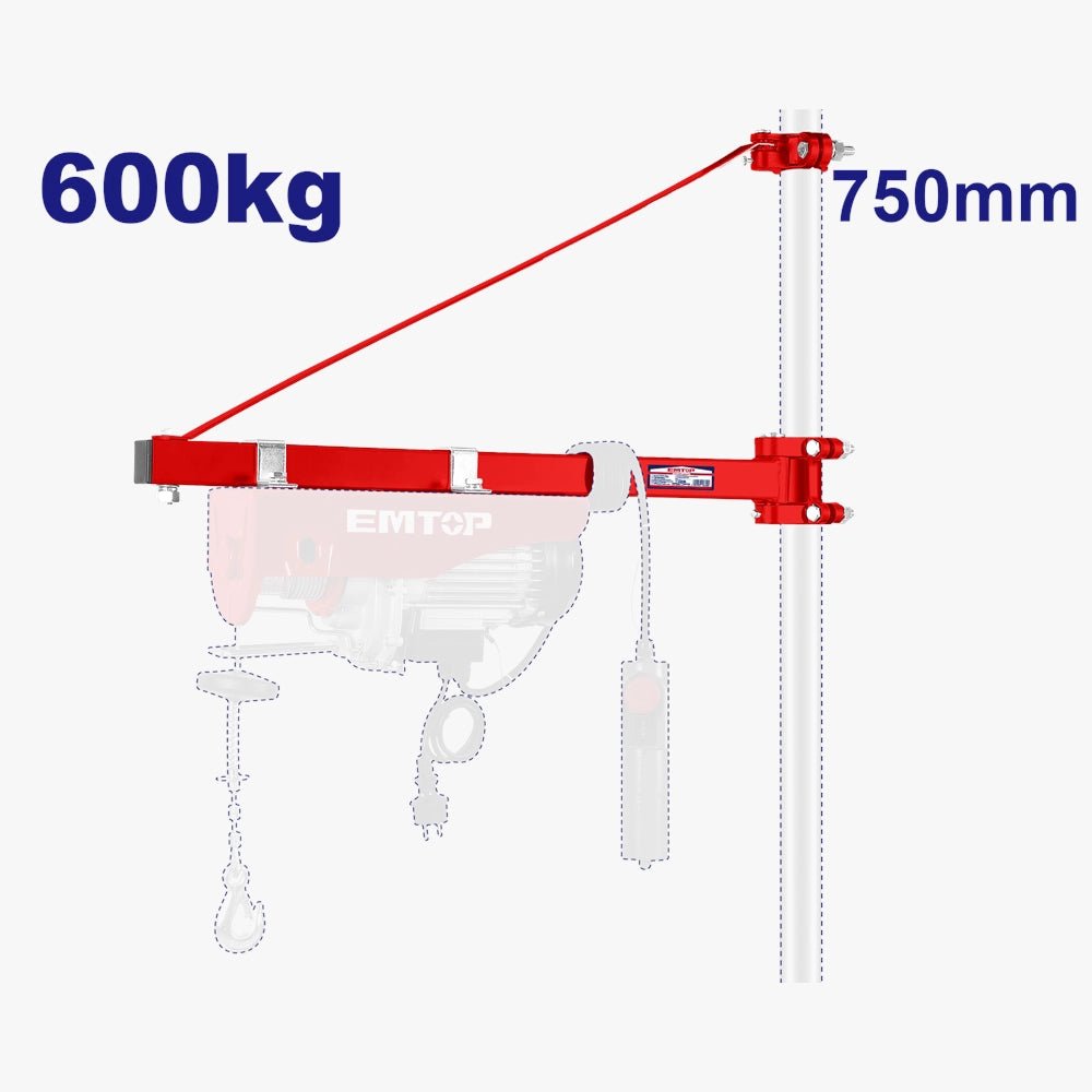 Support pour treuil EMTOP EEHS6001 - SME IMPORT