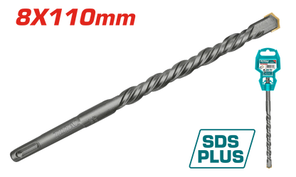 Foret SDS plus 8x110 carbu béton TOTAL haute performance TAC310801C