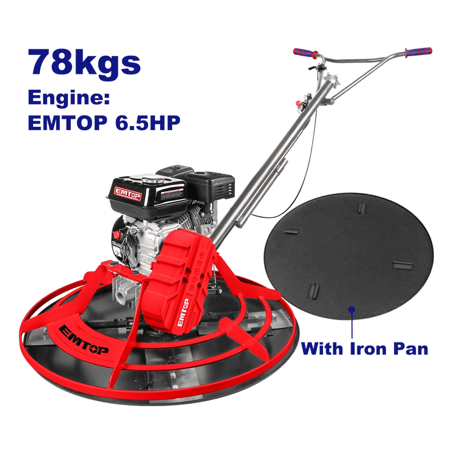 Taloucheuse 90 mt EMTOP 6.5HP EGPT653602 - SME IMPORT