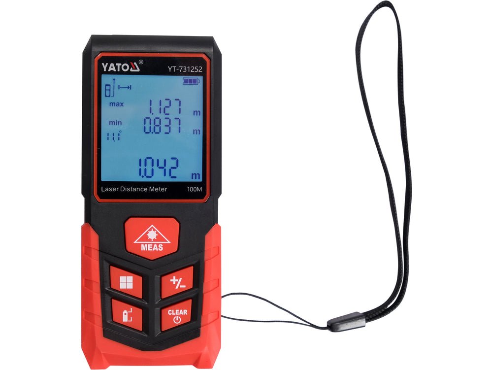 TELEMETRE LASER 100M — YATO YT-731252 - SME IMPORT