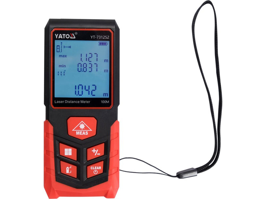 TELEMETRE LASER 100M — YATO YT-731252 - SME IMPORT