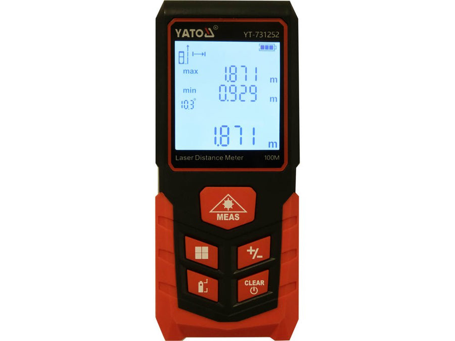 TELEMETRE LASER 100M — YATO YT-731252 - SME IMPORT