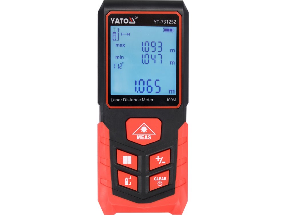 TELEMETRE LASER 100M — YATO YT-731252 - SME IMPORT