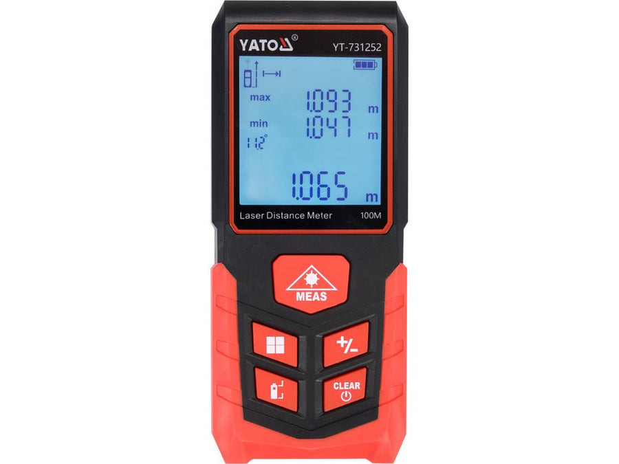 TELEMETRE LASER 100M — YATO YT-731252 - SME IMPORT