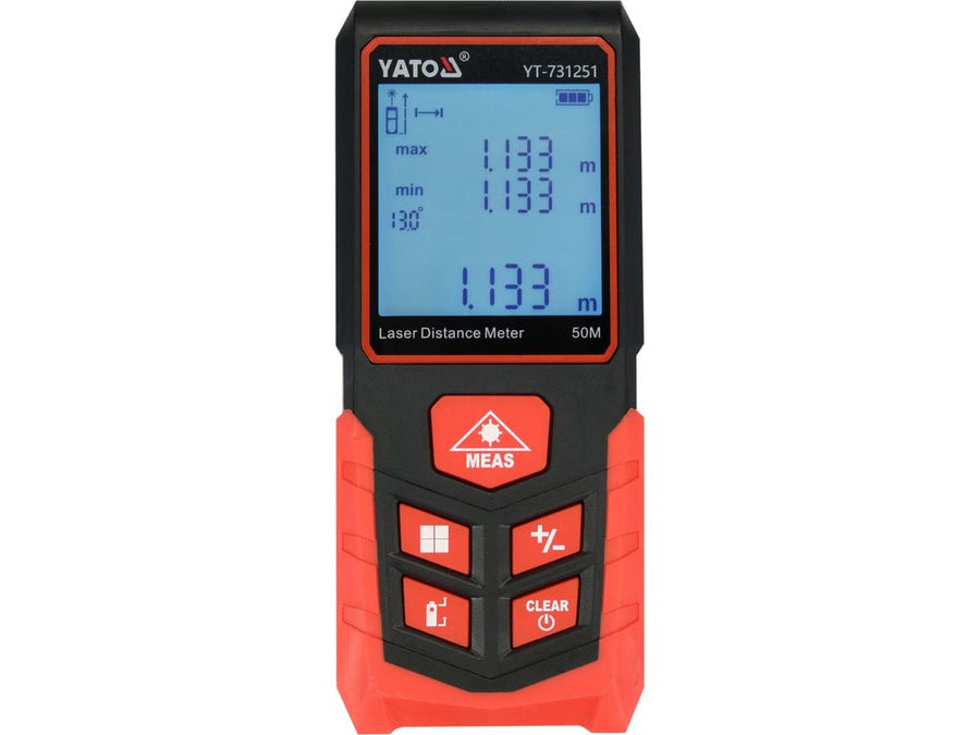 TELEMETRE LASER 50M — YATO YT-731251 - SME IMPORT