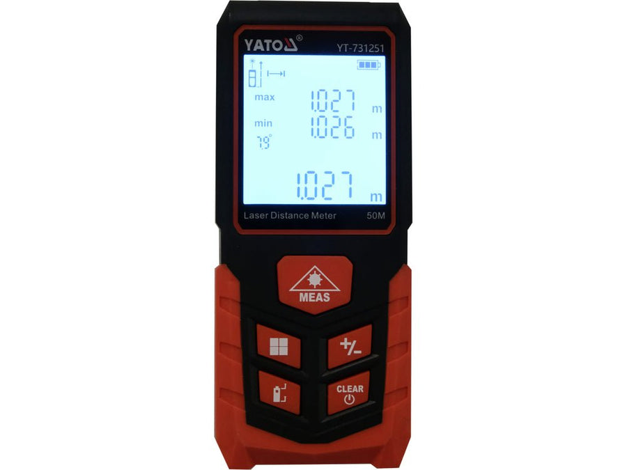 TELEMETRE LASER 50M — YATO YT-731251 - SME IMPORT
