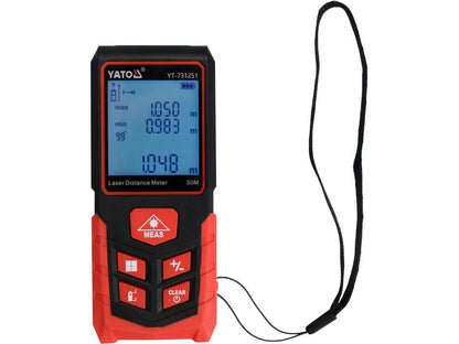 TELEMETRE LASER 50M — YATO YT-731251 - SME IMPORT