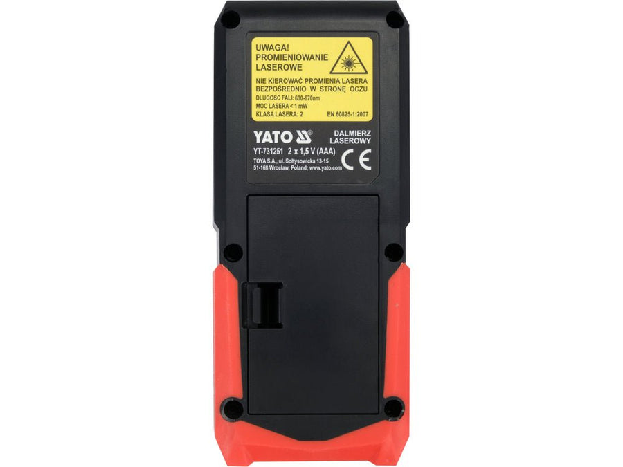 TELEMETRE LASER 50M — YATO YT-731251 - SME IMPORT