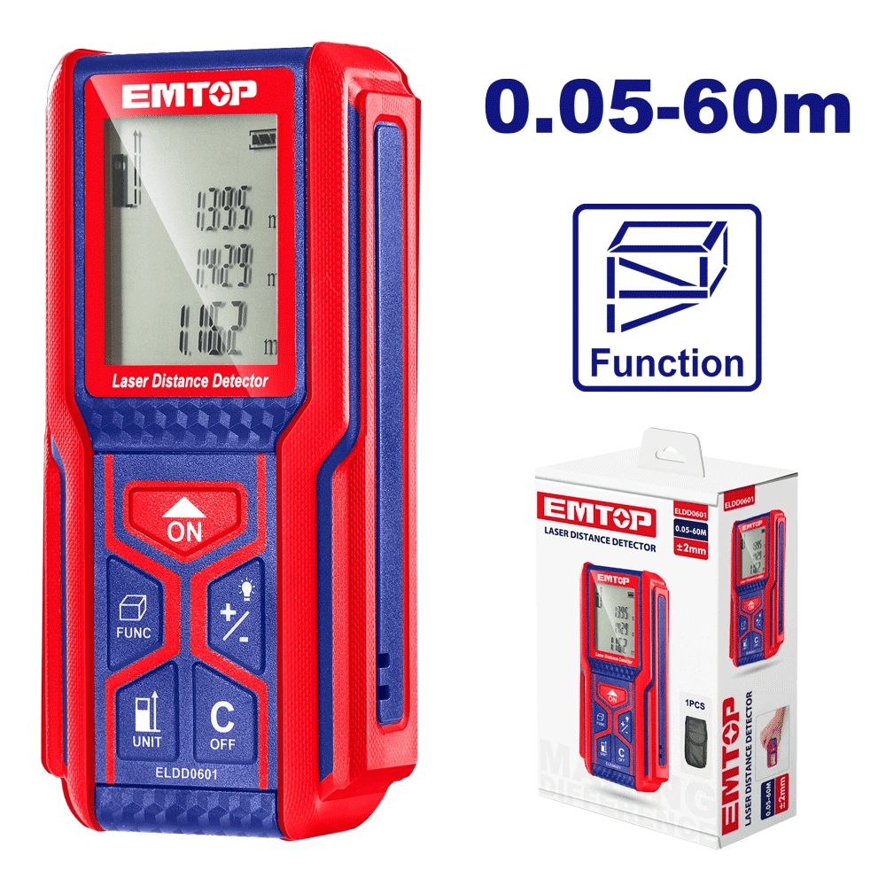 Telemetre laser 60M EMTOP ELDD0601 - SME IMPORT
