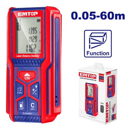 Telemetre laser 60M EMTOP ELDD0601 - SME IMPORT