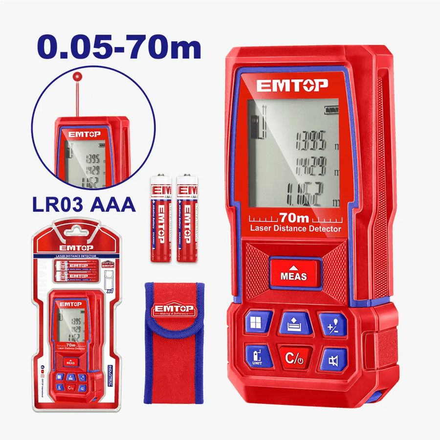 Télémètre laser 70M EMTOP ELDD0701 - SME IMPORT