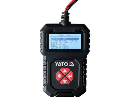 TESTEUR BATTERIE DIGITAL LED 12V — YATO YT-83114 - SME IMPORT