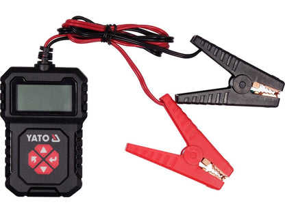 TESTEUR BATTERIE DIGITAL LED 12V — YATO YT-83114 - SME IMPORT