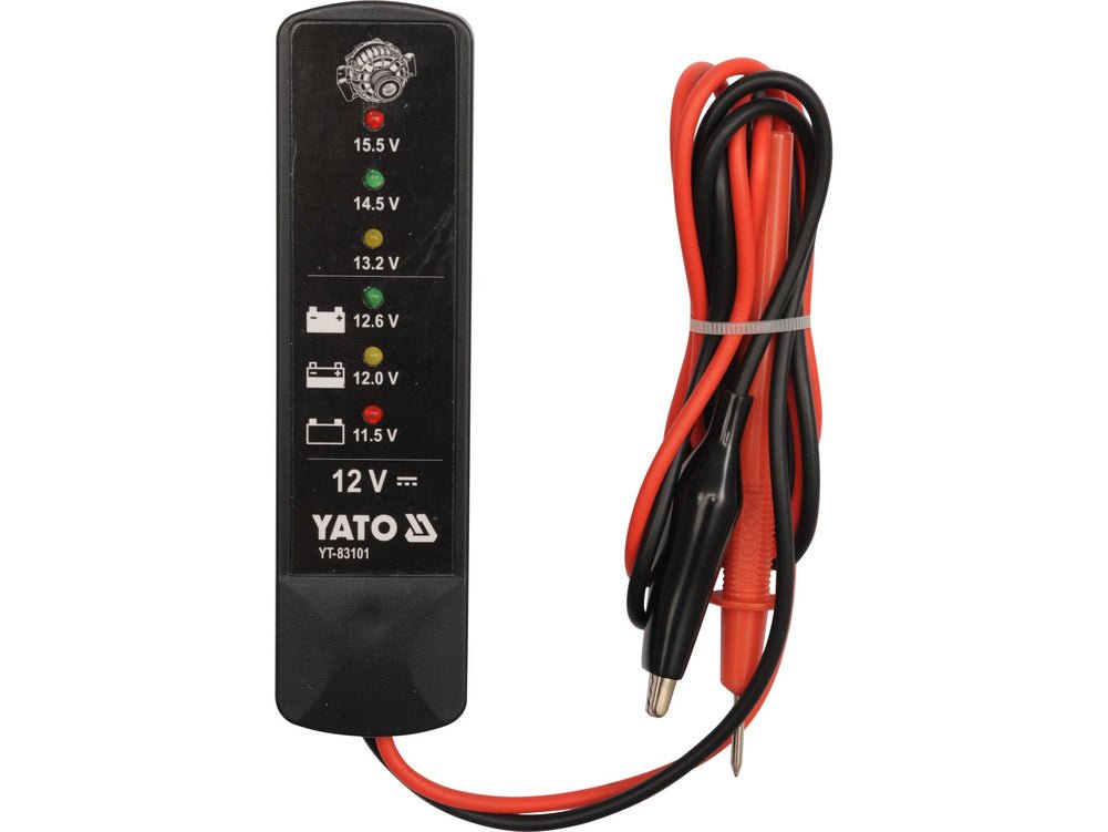 TESTEURS DE BATTERIE 12V — YATO YT-83101 - SME IMPORT
