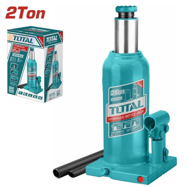THT109022 cric bouteille hydraulique TOTAL 2T léger fiable - SME IMPORT