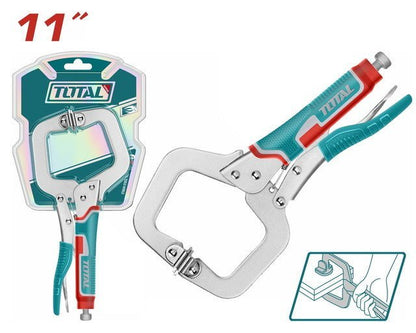 THT111113 pince étau 280mm acier carbone nickelé 11 pouces - SME IMPORT