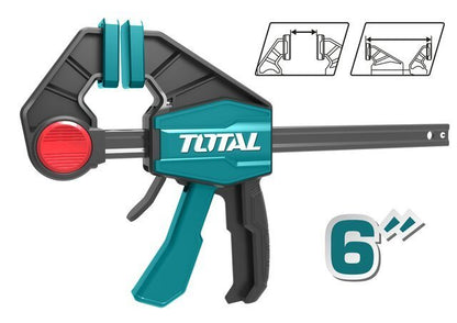 THT1340601-Pinces À Barre Rapide TOTAL 63x150-Serrage 60 Kg - SME IMPORT