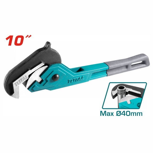 THT171102 clé à griffe à cliquet TOTAL 10 pouces plomberie - SME IMPORT