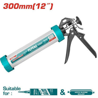 THT20112 – Pistolet Calfeutrer Aluminium TOTAL 12 Pouces – Léger - SME IMPORT
