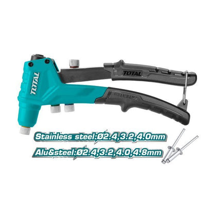 THT32081 Riveteuse À Main TOTAL 8 Pouces 200 Mm Polyvalente - SME IMPORT