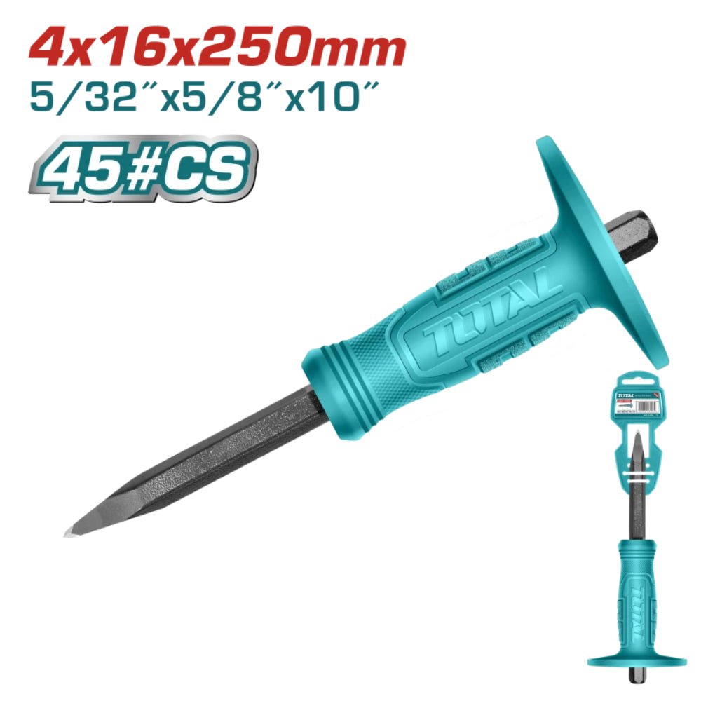 THT4221026 broche maçon 250mm aciercarbone 45 ergonomique - SME IMPORT