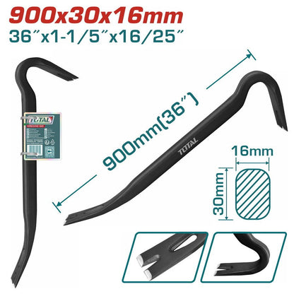THT431242 barre de démolition totale TOTAL 600mm ergonomique