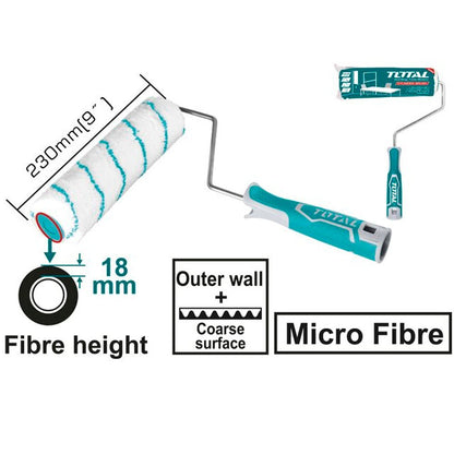 THT8593 rouleau peinture TOTAL 230 mm fibres synthétiques