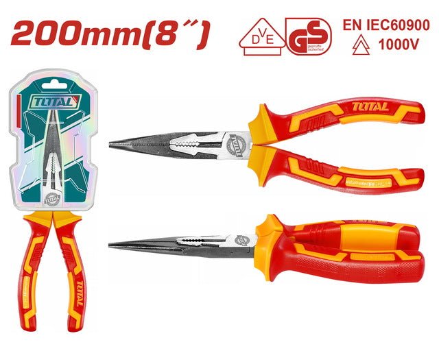 THTIP2381 Pince Bec Long TOTAL 1000V 200mm Précise - SME IMPORT