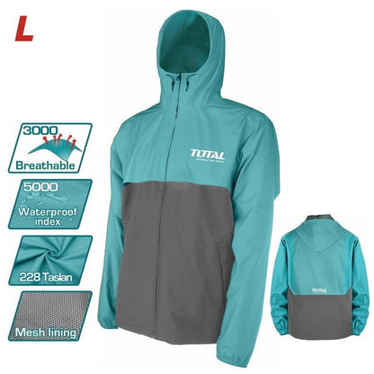 TJCTC2282 – veste imperméable TOTAL taille l – étanchéité - SME IMPORT