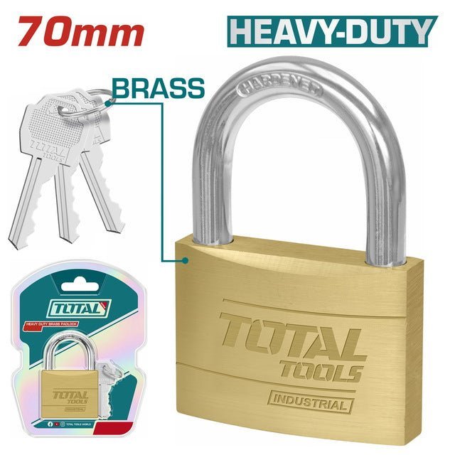 TLK32702 - cadenas laiton TOTAL 70 mm - idéal portails - SME IMPORT