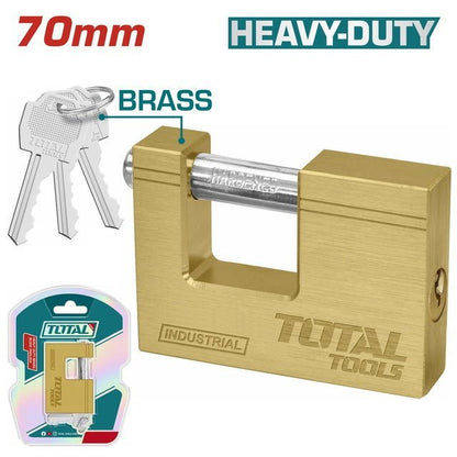 TLK32703 - cadenas rectangle 70mm TOTAL - usage intérieur - SME IMPORT