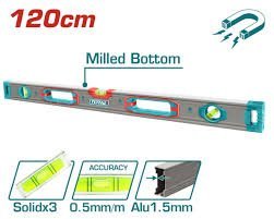 TMT212028M - niveau magnétique TOTAL 120 cm 0,5 mm - pro - SME IMPORT