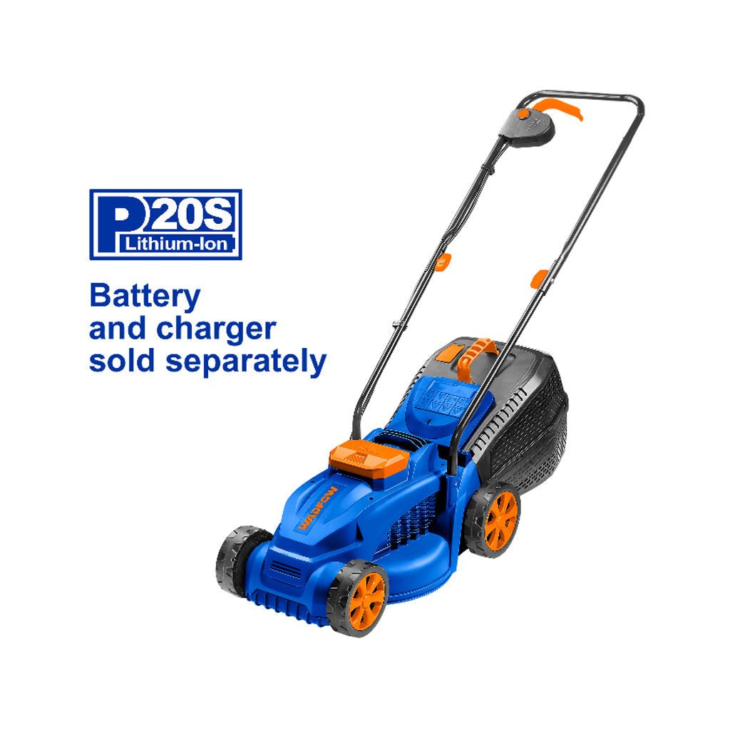 Tondeuse 20v 32cm sans batt WADFOW WLKP530 - SME IMPORT
