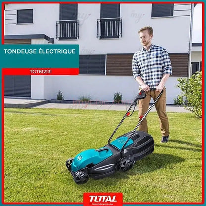 Tondeuse À Gazon 32 Cm 1200 W TOTAL TUNISIA TGT612131 - SME IMPORT